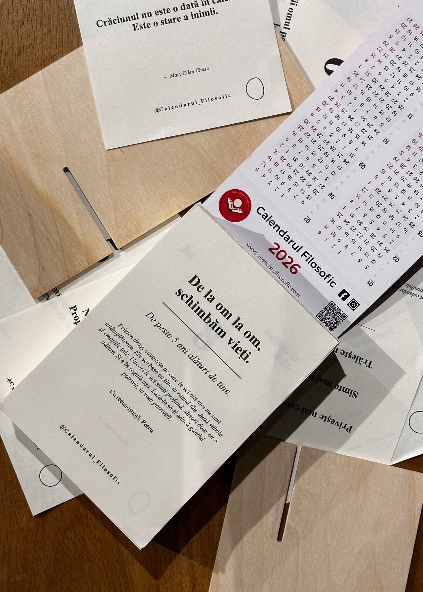 Calendarul Filosofic 2026